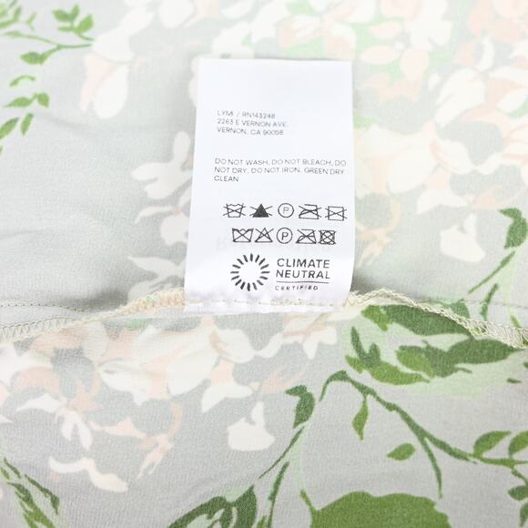 Reformation Frankie Silk Dress, size 20 - Picture 7 of 7